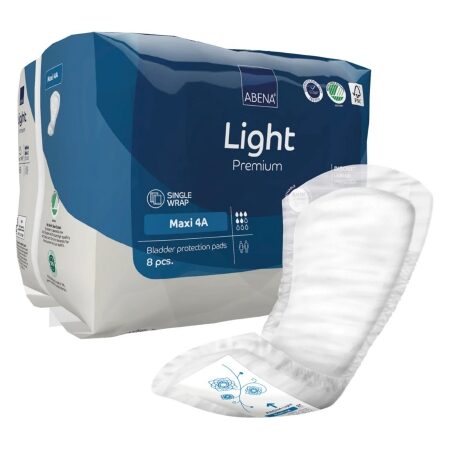 PAD, INCONT ABENA LT PERM ADLTMAXI 4A (8/PK 6PK/CS)