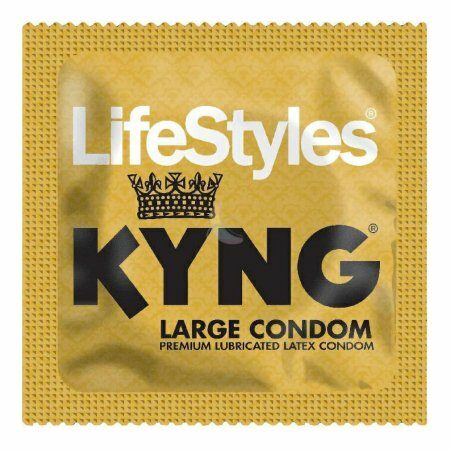 CONDOM, LIFESTYLES KYNG GOLD LG (1008/CS)