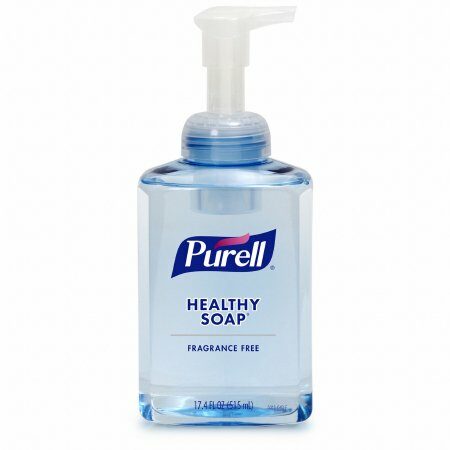 SOAP, PURELL HEALTHY GENTLE & FREE FM PUMP BTL 17.4OZ (4/CS)