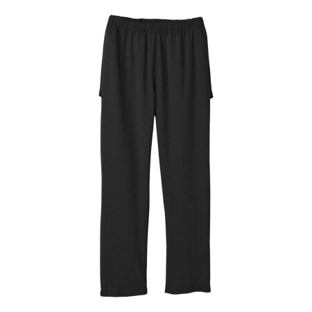 PANT, KNIT HVY WT OPEN BACK W/FLAP MED