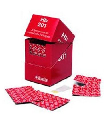 MICROCUVETTE, HEMOGLOBIN 201 INDIVIDUALLY WRAPPED (100/BX)