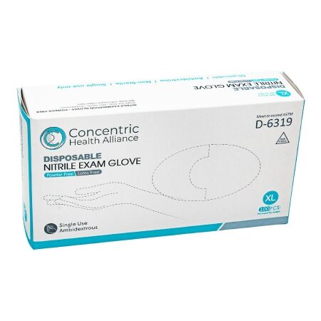 GLOVE, EXAM NITRL CONCENTRIC XLG (100EA/BX)