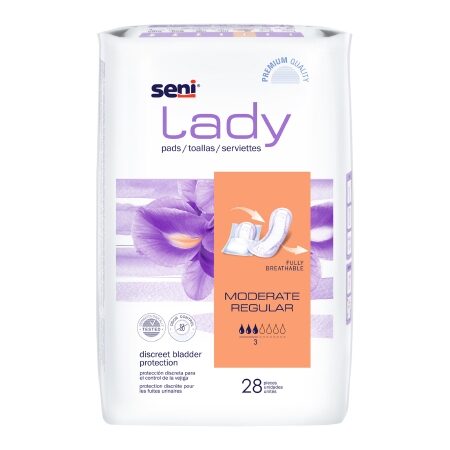 PAD, SENI LADY MODERATE REG (28/PK 6PK/CS)