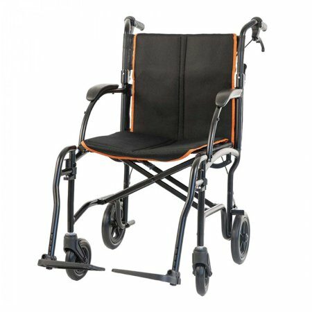 WHEELCHAIR, TRANSPORT FEATHER LT WT 300LB CAPACITY