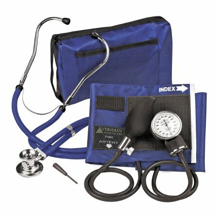 PRO KIT, SPHYGMOMANOMETER STERLING W/CASE RBLU (20/CS)