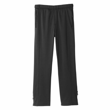 PANTS, TEAR AWAY MENS FLEECE BLK SM