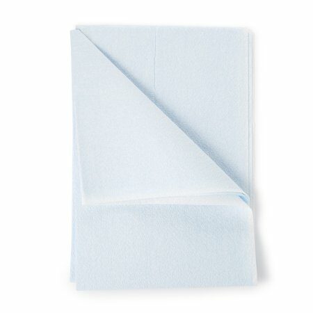 SHEET, DRAPE TISSUE/POLY BLU 40X60 (100/CS)