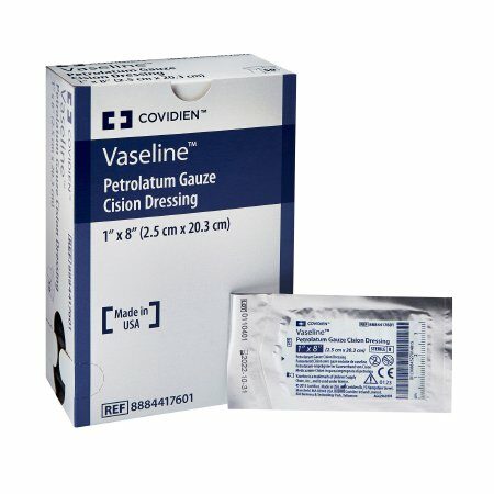 GAUZE, CISION DRSNG STR 1"X8" (50/BX)                 KENDAL