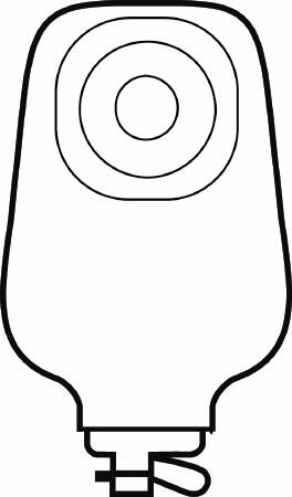 POUCH, UROSTOMY PREM 3/4" (10/BX)