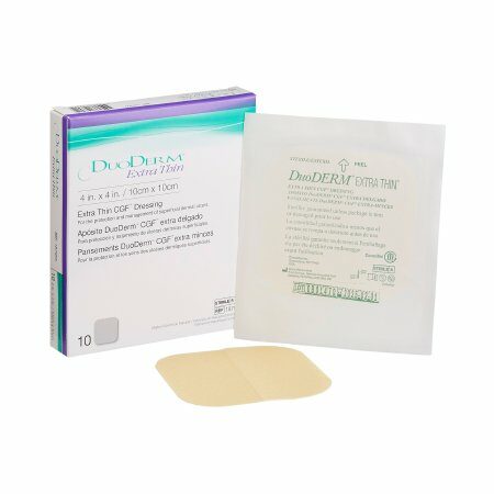 DRESSING, DUODERM X-THIN STR  4"X4" (10/BX)