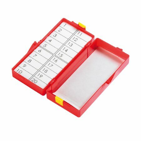 COUNTER, NEEDLE FOAM BLOCK W/ADHSV STRIP (12/BX)