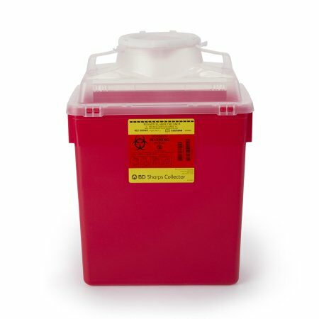CONTAINER, SHARPS RED 6GL NEST(12/CS)