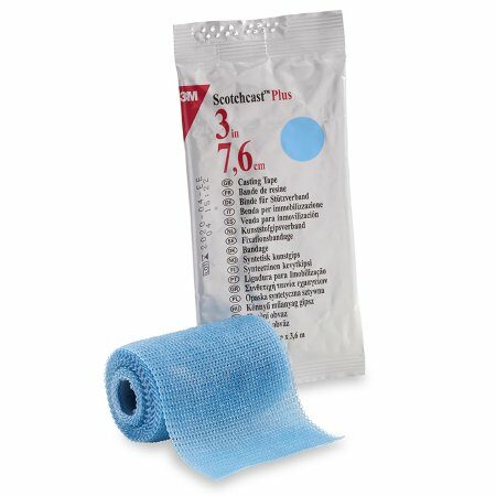 TAPE, CAST SCOTCHCAST 3"X4YDS LT BLU (10/BX)
