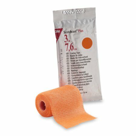 TAPE, CAST SCOTCHCAST 3"X4YDS BRT ORG (10/BX)