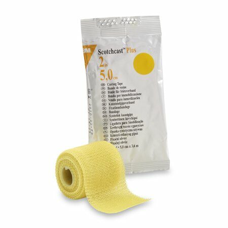 TAPE, CAST SCOTCHCAST 2"X4YDS YLW (10RL/BX)