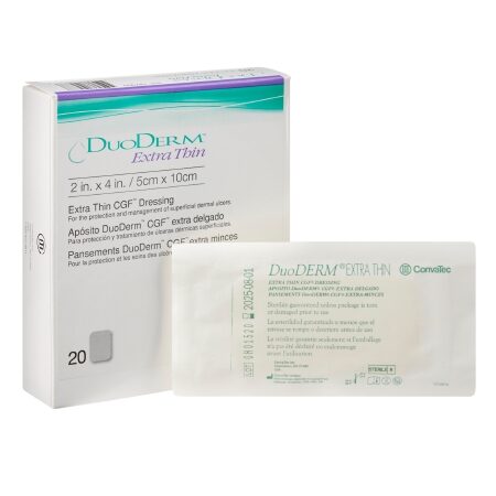 DRESSING, DUODERM CGF STR  2"X4" (20/BX)