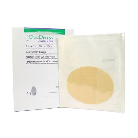 DRESSING, DUODERM CGF STR  4"X6" (10/BX)