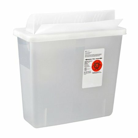 CONTAINER, SHARPS CLR 3GL UNWNDR (10/CS)