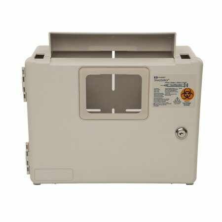 ENCLOSURE, SHARPS WALL 3GAL W/VIEW PORTS (1/CS)