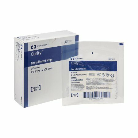 DRESSING, EMULSION OIL 3"X8" (24/BX)                  KENDAL