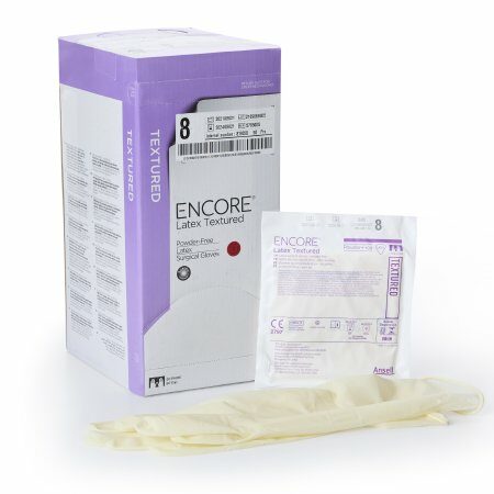 GLOVE, SURG LTX 8.0 STR2 TXT CHEMO (50PR/BX 4BX/CS)