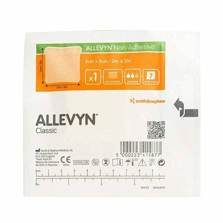 DRESSING, FOAM ALL 2"X2" (10/BX)66007643