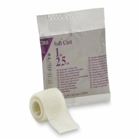 TAPE, CAST SCOTCHCAST SOFT 1"X2YDS WHT (10RL/BX)