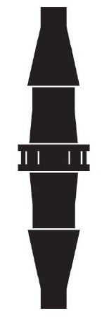 CONNECTOR, STRAIGHT TUBING