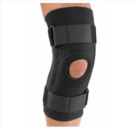 KNEE SUPPORT, CLSD PATELLA STABILIZED REINF LG