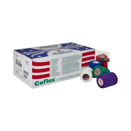 BNDG CO-FLEX ASST COLOR 3"X5YD(24/CS)