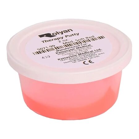 PUTTY THERAPY 2OZ MD SFT RED  BK507199 PRESTN