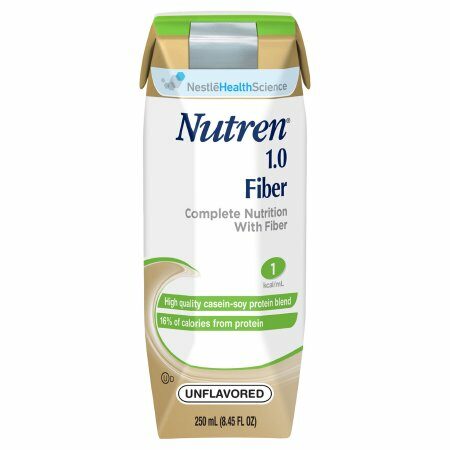 NUTREN 1.0, W/FIBER UNFLAV 250ML (24/CS)