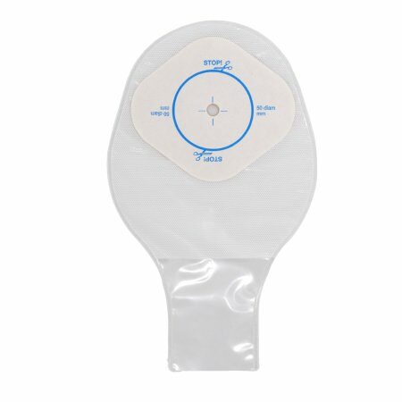 POUCH, OSTOMY TRANSP DRAIN 6" (15/BX)