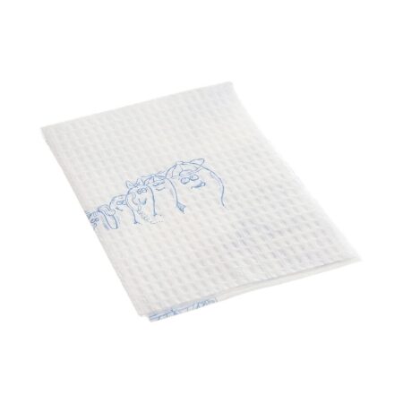 TOWEL, 2PLY/POLY TIDI TOES PRNT 13X18 (500/CS)