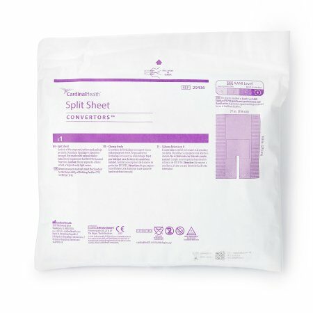 DRAPE, SPLIT SHEET 77"X108"(10/CS)A29436