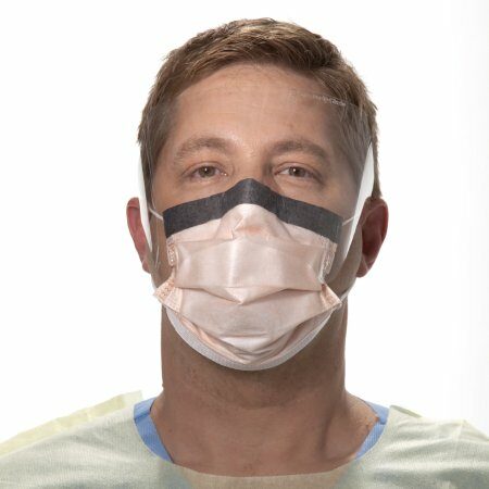 MASK, PROC W/EYESHLD LOOPS ASTM3 ANTIFOG (25/BX 4BX/CS)