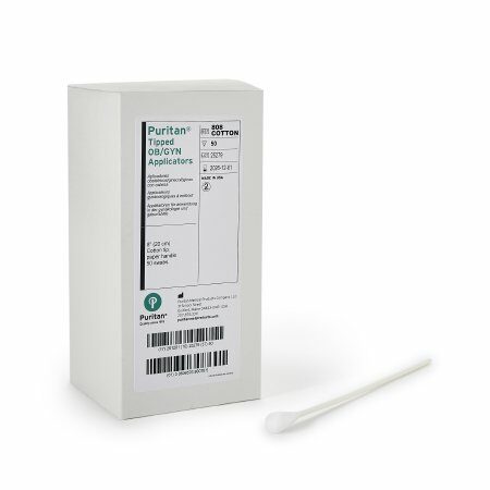 SWAB, OB/GYN CTNTP N/S 8" (50/BX)