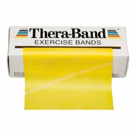 THERABAND, THIN YLW 6"X6YD    01430 HYGNIC