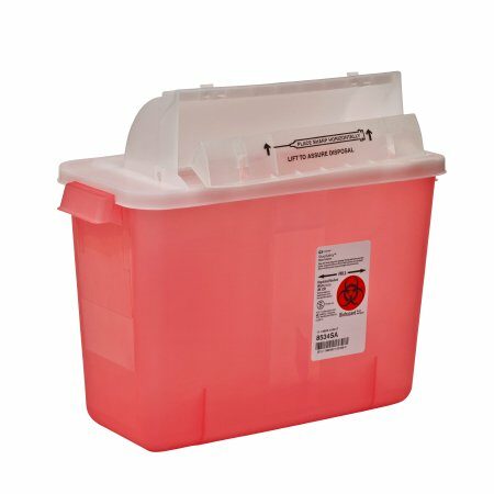 CONTAINER, SHARPS RED 2GL (10/CS)