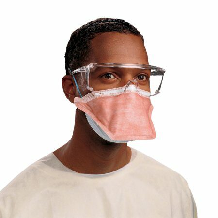 MASK, RESPIRATOR N95 W/FACE SHIELD ASTM3 1SZ (35/BX 6BX/CS)