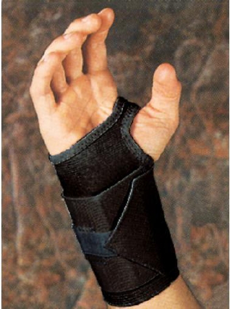 WRIST SUPPORT, CARPAL TUNNEL W/TENSN STRAP RT LG