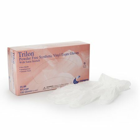 GLOVE, EXAM VNYL XL N/S TRILON(100/BX 10BX/CS)