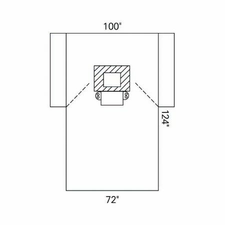 DRAPE, BREAST/CHEST (12/CS)   KIMCLK