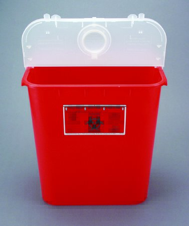 CONTAINER, SHARPS RED 8GL (10/CS)