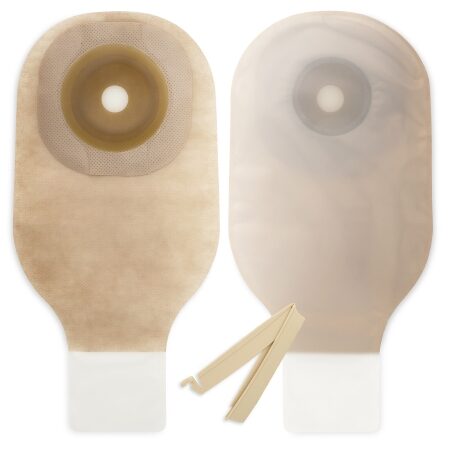 POUCH, DRAIN W/SKIN BARRIER 1 1/4" (10/BX)
