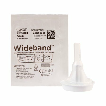 CATHETER, MALE EXTRNL WBAND LG(100/BX)               RCHMED