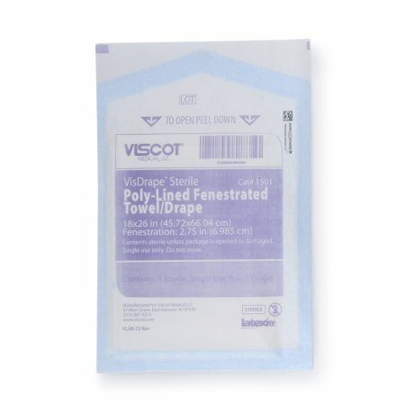 DRAPE, SURG FENESTRATED  18"X26" (50/BX)