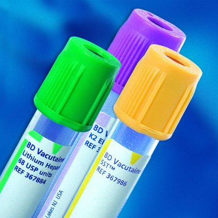 TUBE, BLD COL LIHEP GRN 10ML PLAS VACUTAINER (100/BX 10BX/CS