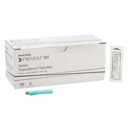 NEEDLE, SAFETY 22GX1" (100/BX 8BX/CS)