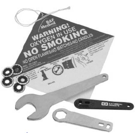 WRENCH, METAL CYLINDER LG (10/CS)